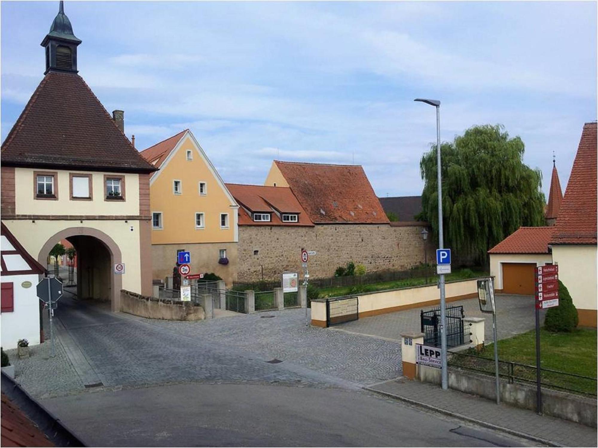 Die Galerie - Ferienwohnung Merkendorf  Zewnętrze zdjęcie